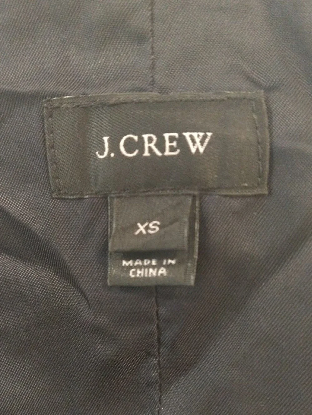 J. Crew Men's Herringbone Brown Wool Blend Vest XS
